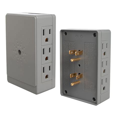 electrical split box|electrical outlet adapters & splitters.